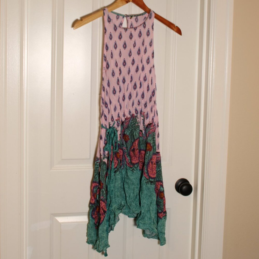 Free People rendezvous tunic dress beach cover up size xs